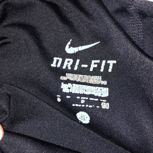 Black Nike shorts with spandex, size S - Picture 3 of 4